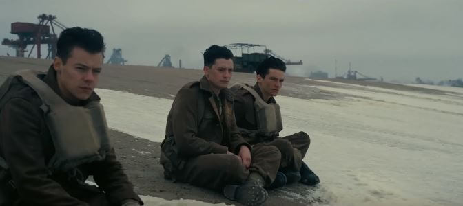 A Scene from Christopher Nolan's 2017 Movie - Dunkirk