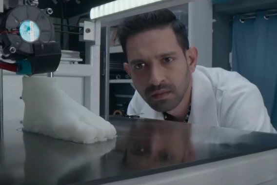 Vikrant Massey as Johny has been impressive in Forensic
