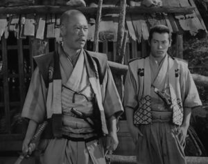 A Scene From 1954 Seven Samurai Movie