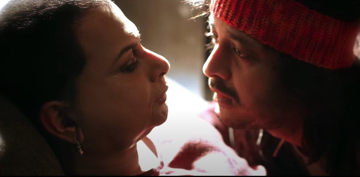 Rituparno Ghosh and Jisshu Sengupta in Chitrangada movie