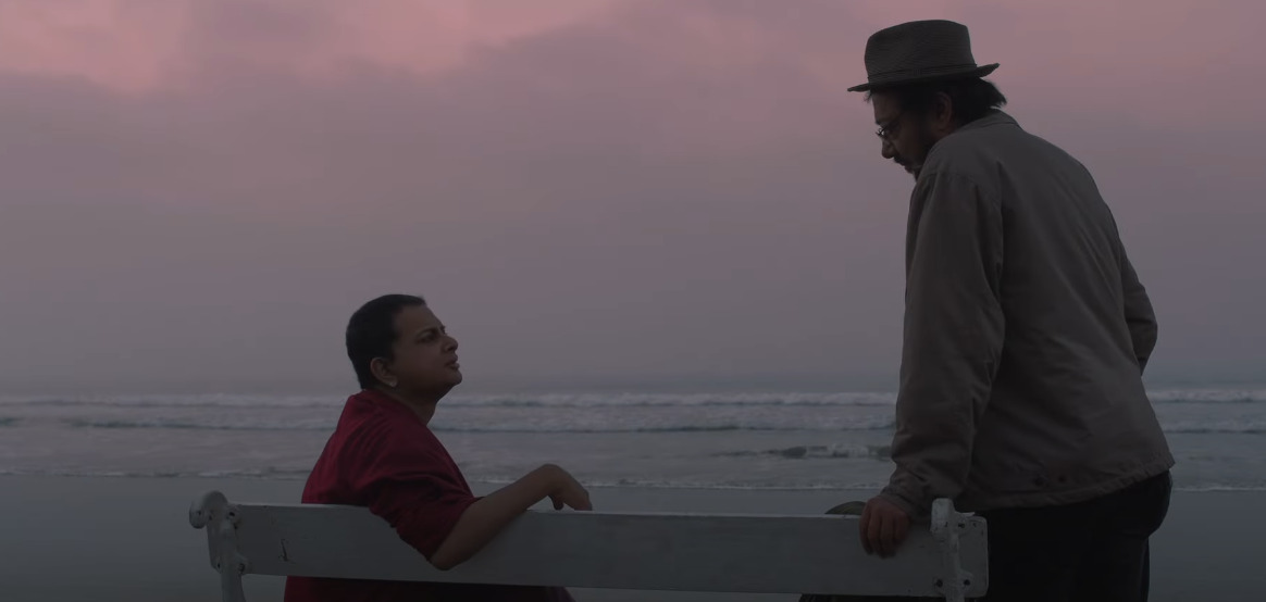 Rituparno Ghosh as Rudra in Chitrangada Bengali film