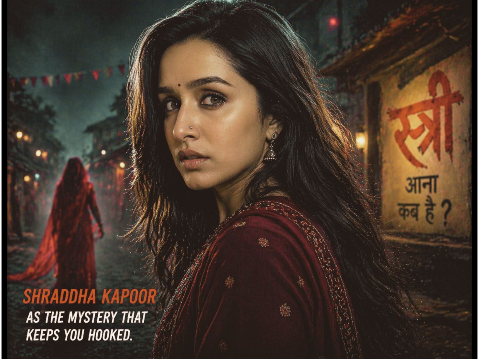 Shraddha Kapoor mysterious character in Stree 2 performance scene