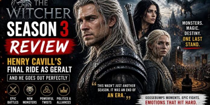 The Witcher Season 3 Henry Cavill Geralt