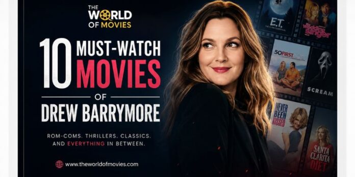Drew Barrymore in some of her best movies and TV shows
