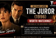 Is The Juror (1996) Worth Watching? A 30-Year Look Back Demi Moore and Alec Baldwin in The Juror (1996) thriller movie review