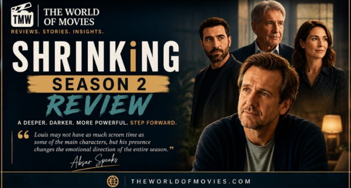 Jason Segel and the cast of Shrinking Season 2 in Apple TV's emotional comedy-drama series